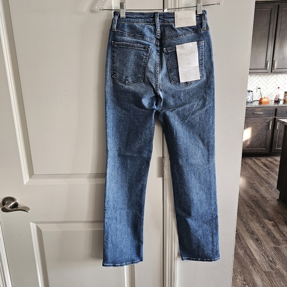 Jonathan Simkhai River High-Rise Straight Jeans - Picture 4 of 6